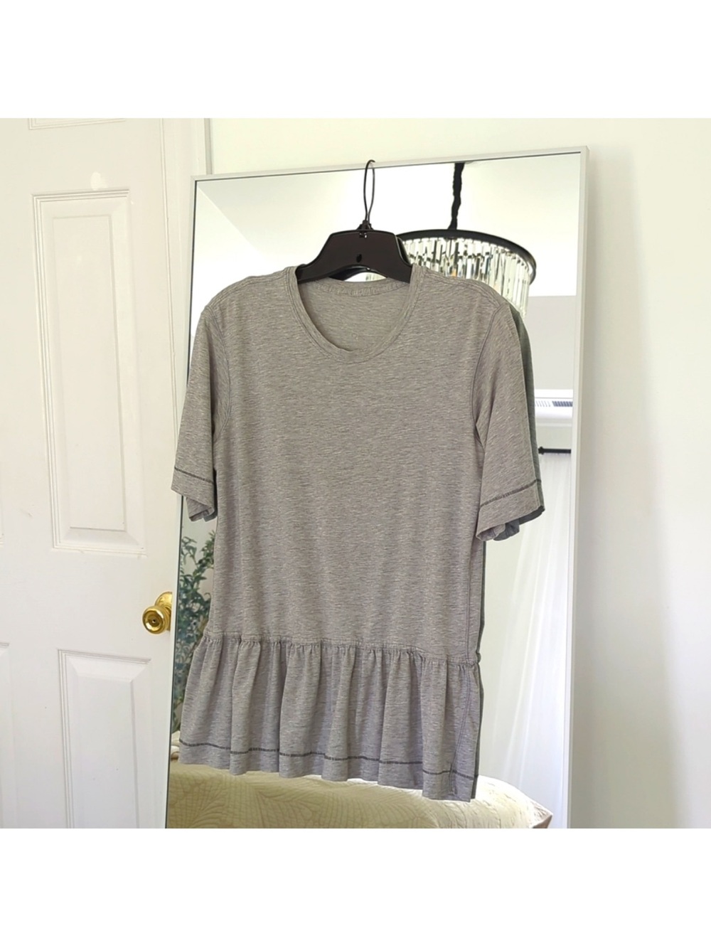 Lululemon Shirt Gray Small